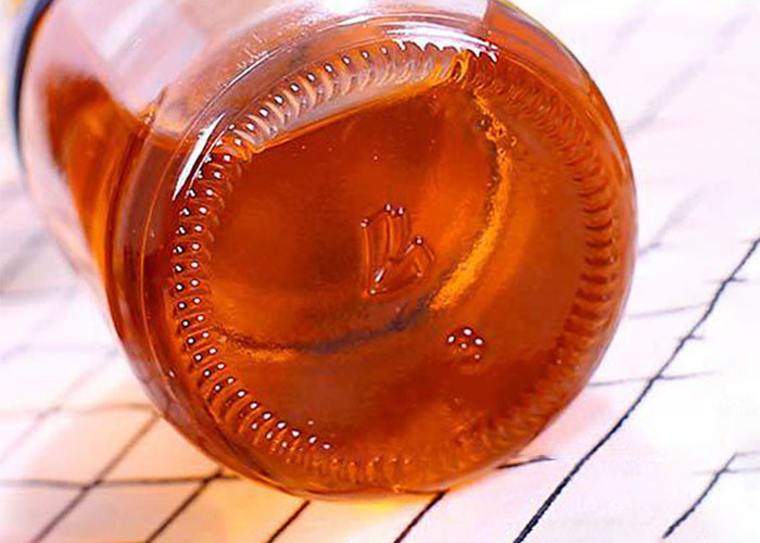 Seasoning Pickle Empty Sealable Glass Jars Round Shape Transparent Color
