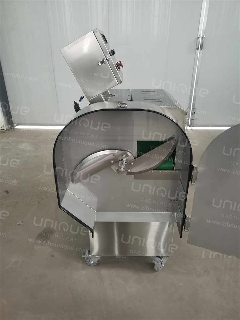 Cut Leafy Vegetables Industrial Automatic Cabbage Slicer Coleslaw Kimchi Cutting Machine