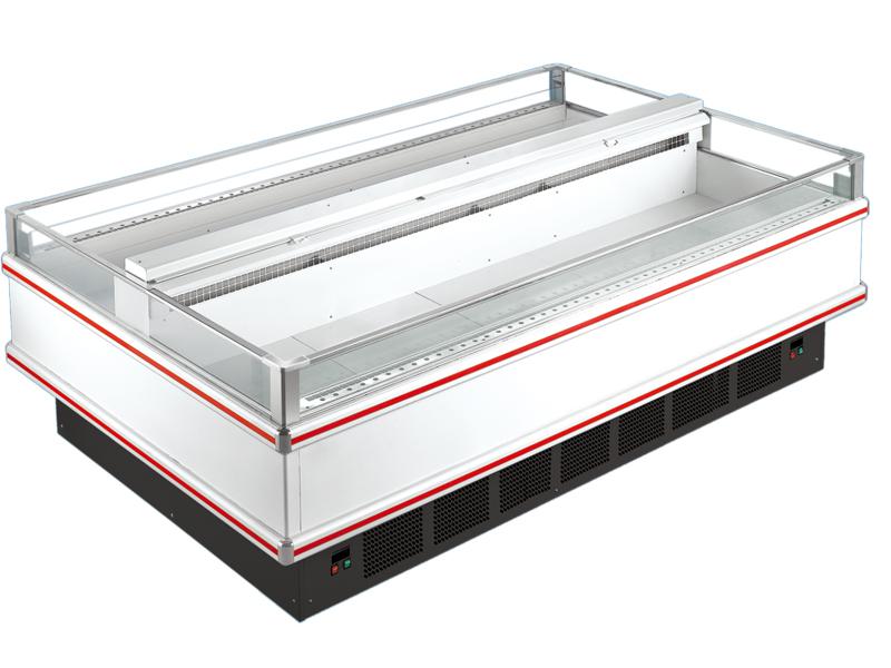 Seafood Supermarket Island Freezer -20°C Low Temperature Famous Brand Compressor