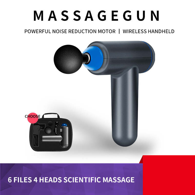 24W FCC Approval Deep Muscle Fascia Gun , Smart Fascia Massager For Neck Shoulder