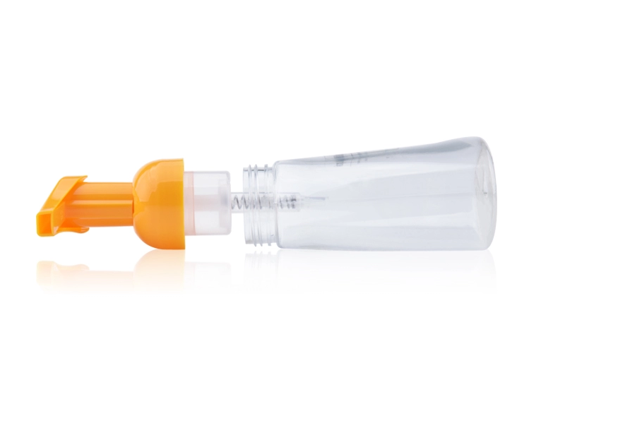 Orange Color 0.8CC Plastic Spray Pump Head 40 / 400