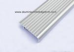 Extruded Grooved Aluminum Stair Nosing With Anti - Slip Protection