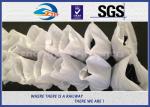 Material 45# Railway Custom Railroad Track Spikes , Threaded Screw Spike