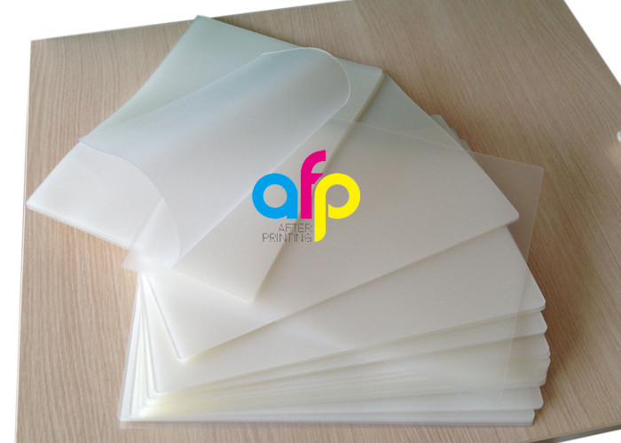 Double Side Matte A4 Size Laminating Pouch , A4 Self Adhesive Laminating Pouches
