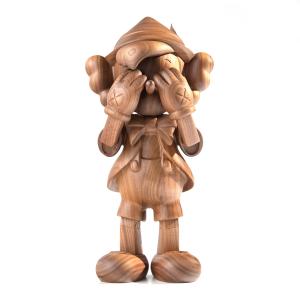 China Floor Standing Large Wooden Pinocchio For Exhibition Sculpture wholesale