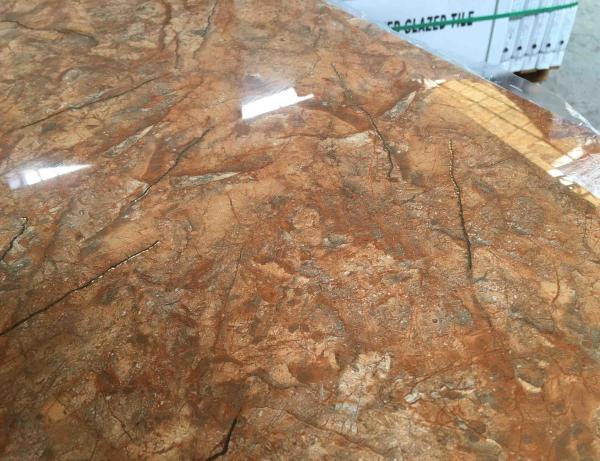 Quality 400x800mm Polished Glazed Gold Line Floor and Wall Tiles for sale