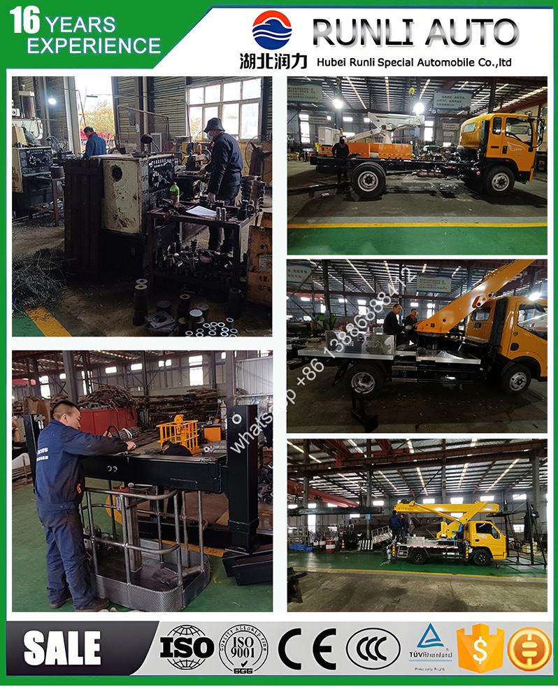 China JAC 4*2 Dust-Proof Dielectric Boom Lift with 50kV Insulation for Power Line Upgrades