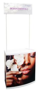 China Advertising Graphic Banner Stand Digital Printing Supermarket Promotion Table wholesale