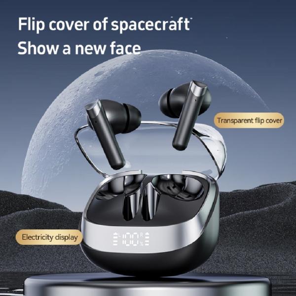 ETEK ANC Bluetooth 5.4 Wireless Earphones with 2-3H Playtime