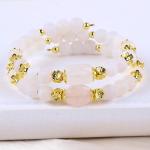 Genuine White Weathered Agate Crystal Stone Spiritual Healing Round Shape