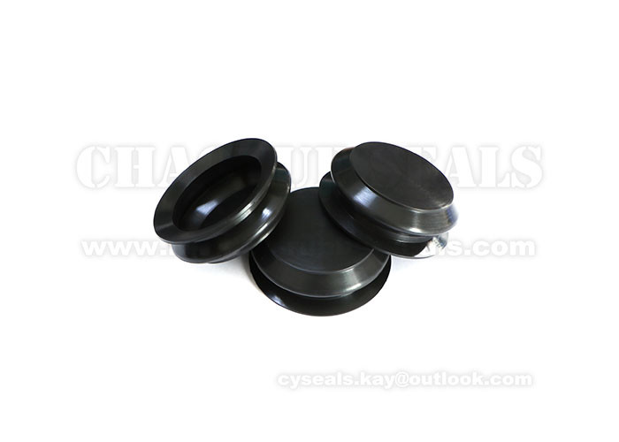 Diameter 90mm Height 30 mm Oil Resistance Black Nitrile NBR Rubber End Caps
