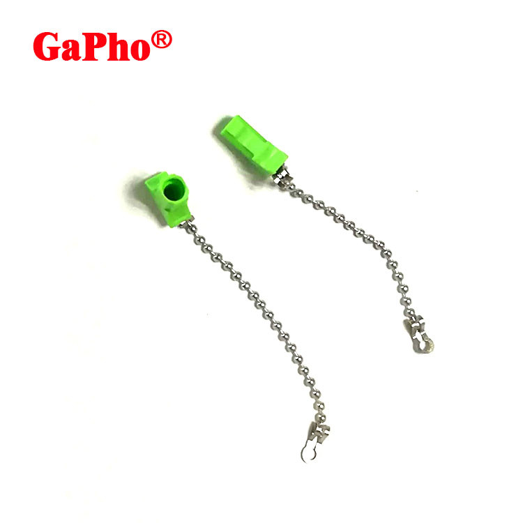 SC Plastic Fiber Optic Dust Cap Male For Connectors Adapters