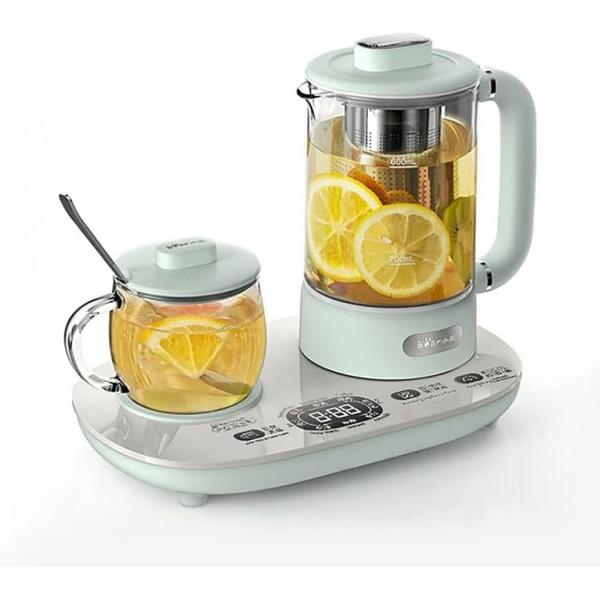 300ml & 600ml Glass Tea Pot Infuser Kettle With Infuser Heating Boiling