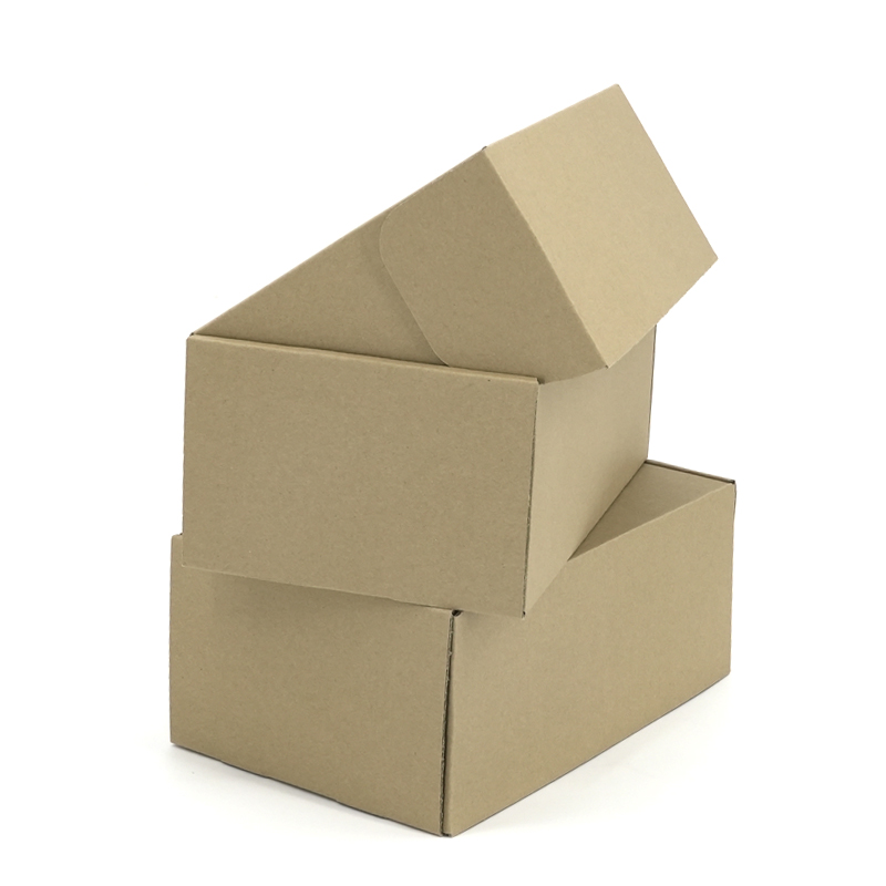 Small Square Folding Cardboard Box For Shoes Clothing Shipping At Industry