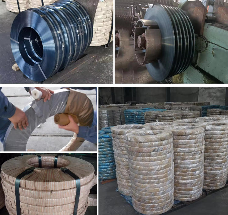 High Tensile Strength C55S C67S 56SI7 60S2A 1.1204 65MN4 Spring Steel Plate Coil Strip for Nature Surface Applications