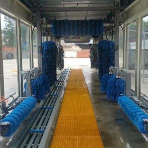 China AC380V Automatic Car Wash Tunnel Machine 0.9Mpa Air Pressure with High Airflow Rate wholesale