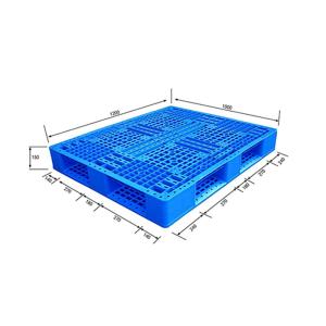 China LLDPE Reinforced Rackable Plastic Pallets 1500kg Dynamic Load wholesale
