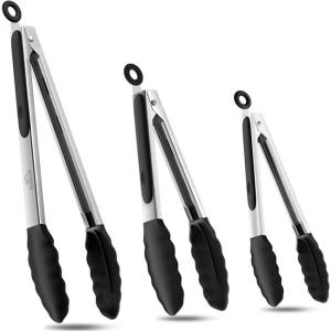 China BPA Free Kitchen Food Tongs , Noncorrosive Catering Tongs Stainless Steel wholesale