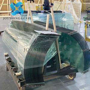 China Custom Curved Shower Door Glass Thickness Size Color Shape wholesale