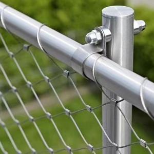 SS 304 316 Stainless Steel Wire Rope Mesh for Zoo Balustrade