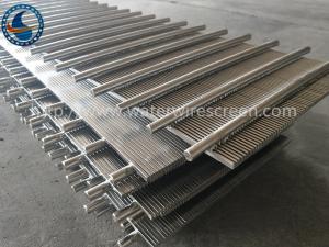 China Johnson Vee Wire Flat 0.025mm Continuous Slot Screen wholesale