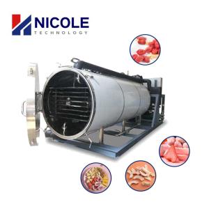 China Fruit Dehydration Porous Effect Strawberry Vacuum Freeze Drying Equipment 380V wholesale