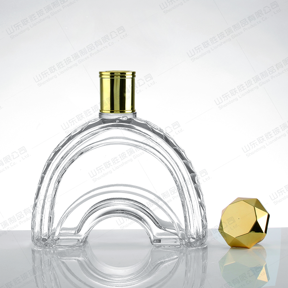 Sale Bulk Empty Wine Bottle with Wine Customied Bottle Color Wine Glass Bottle Stopper
