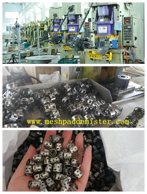 Ss Grade 304 1" Metal Random Packing Dn25mm Pall Ring