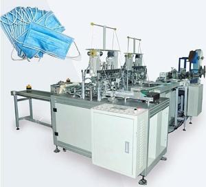 China Auto Disposable Face Mask Machine , Disposable Face Mask Manufacturing Machine wholesale