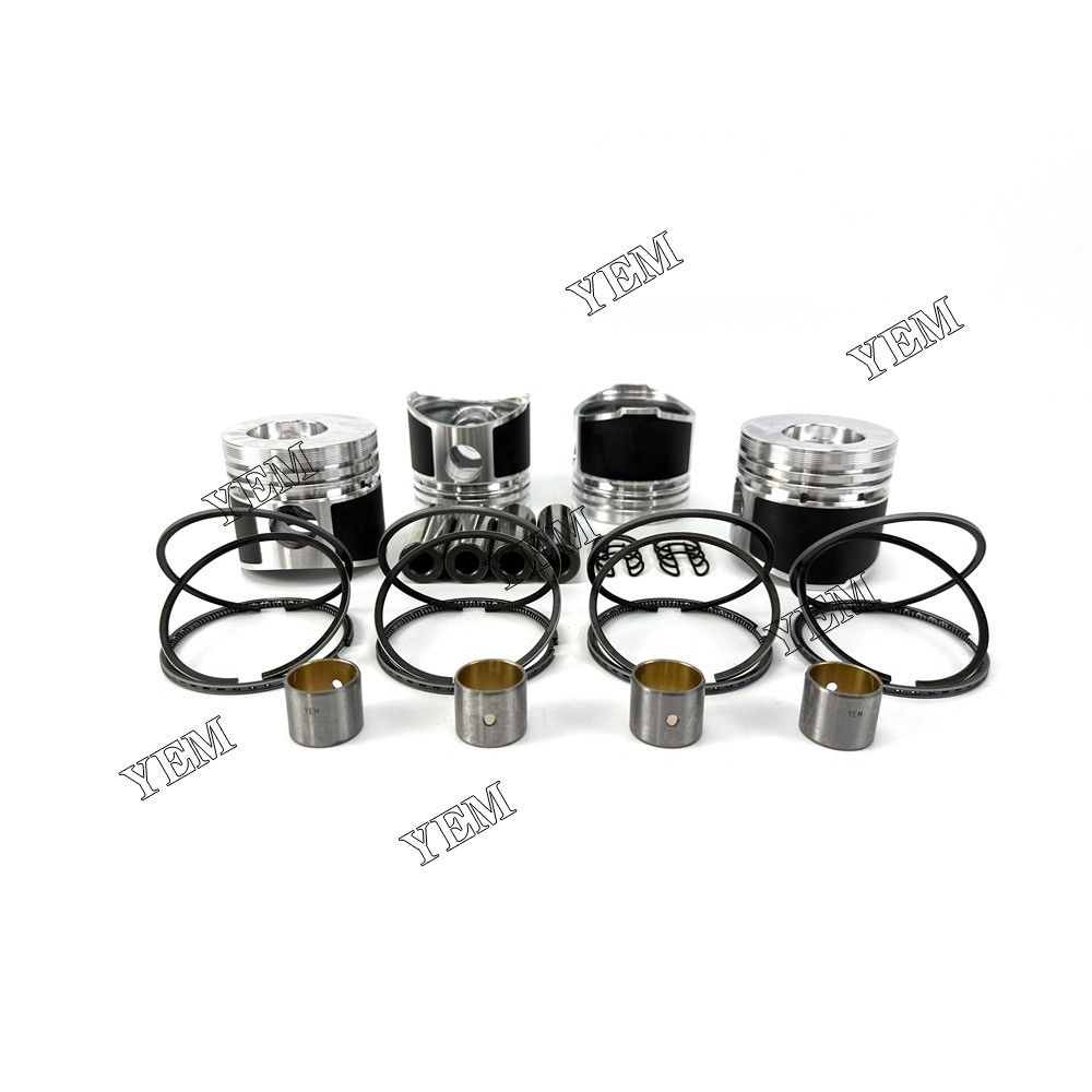 Factory Piston With Rings For Mitsubishi K4E DI/IDI Engine Parts Wholesale