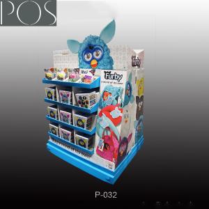 China Large corrugated cardboard free standing display unit FSDU for Children kids toys wholesale