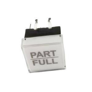 China SPST Normally Open 12mm Square Illuminated Tact Switch wholesale