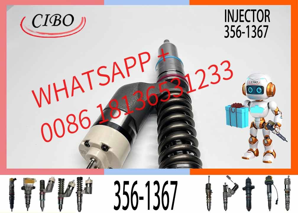 Common rail injector fuel injector 244-7716 294-3500 253-0619 356-1367 374-0750 10R-3264 200-1117 for C15 C18 Excavator