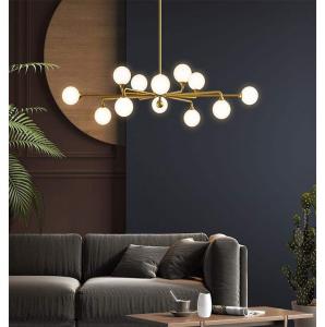 China Modern Metal LED Chandelier Lighting Lustre Living Room Villa Interior Decor Pendant Lamp(WH-MI-436) wholesale