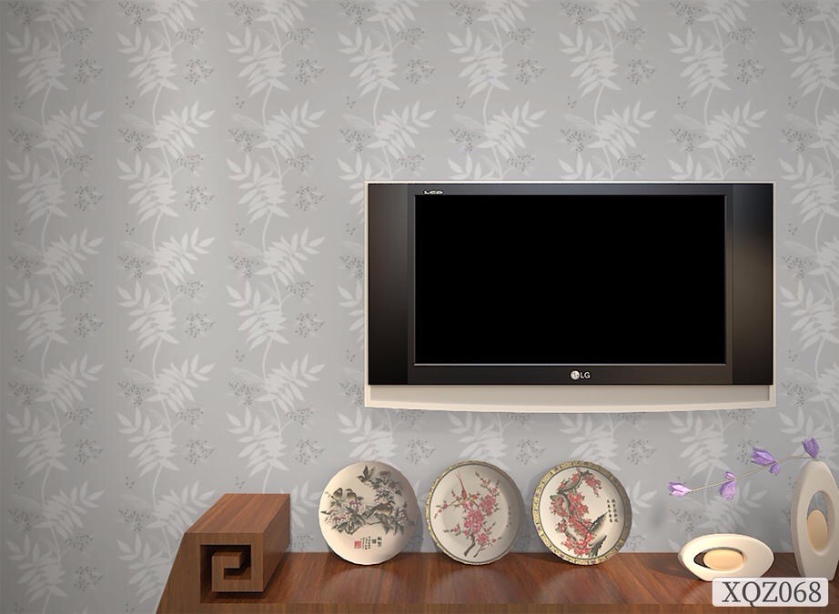 Pink Bedroom Self Adhesive Floral Wallpaper Soundproof Botanical Peel And Stick Wallpaper