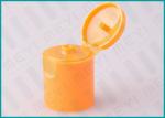 Orange Butterfly Flip Top Cap , 22/415 Recycle PP Plastic Bottle Cap