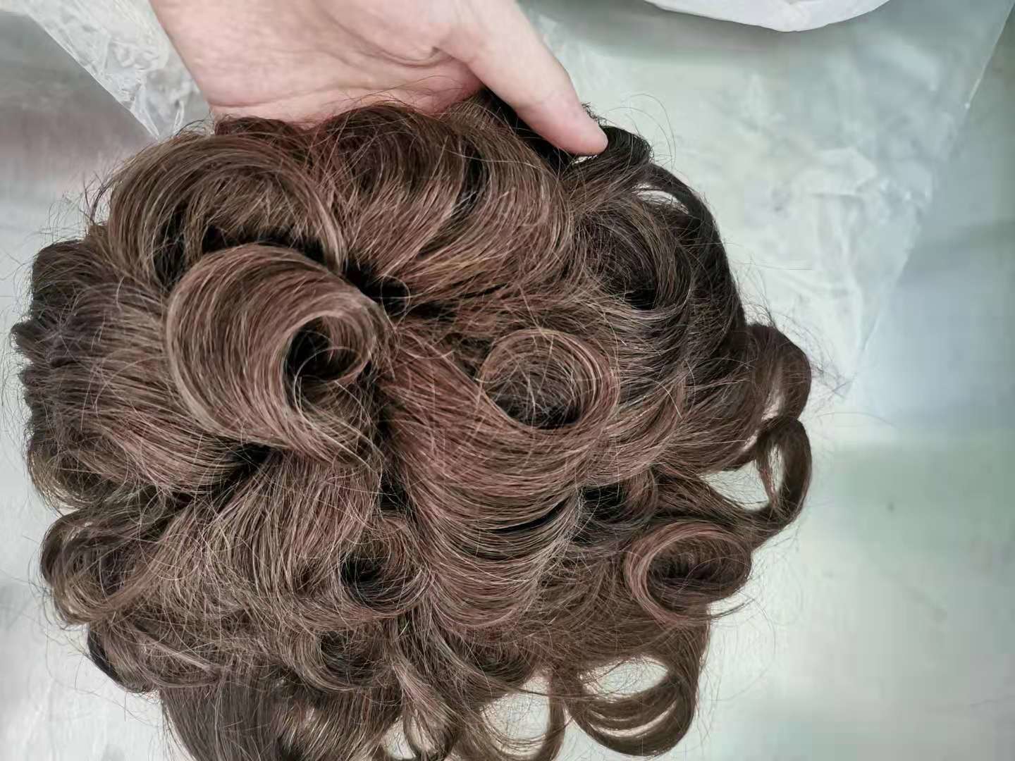 Wholesale high quality Indian hair male toupee hair system for human hair prosthesis
