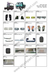 China FUSO F320 F330 Truck Spare Parts accesories body parts wholesale