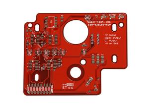 China Red Solder Mask White Legend FR4 HASL LF Double Sided PCB wholesale