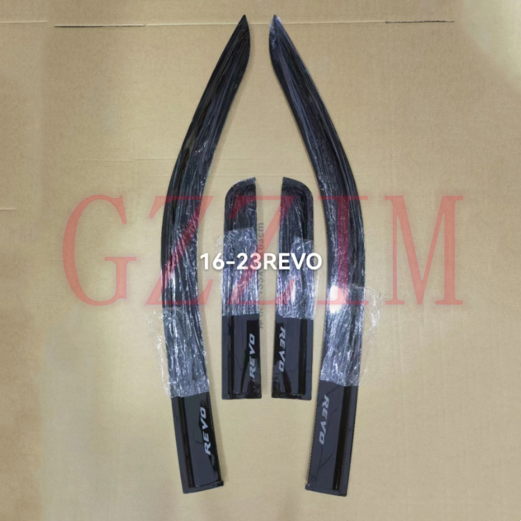 Auto Car Accessories Factory Direct For 2015-2023 Hilux Revo Accessories Window Visor Rain Shield Thailand Style Pickup Parts