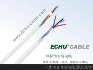 China RoHS UL2501 PVC Double Insulated Copper Wire Multi Core Shield Cable wholesale