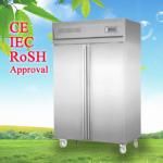 Commercial Upright Freezer , Kitchen Refrigerator Freezer CE CB