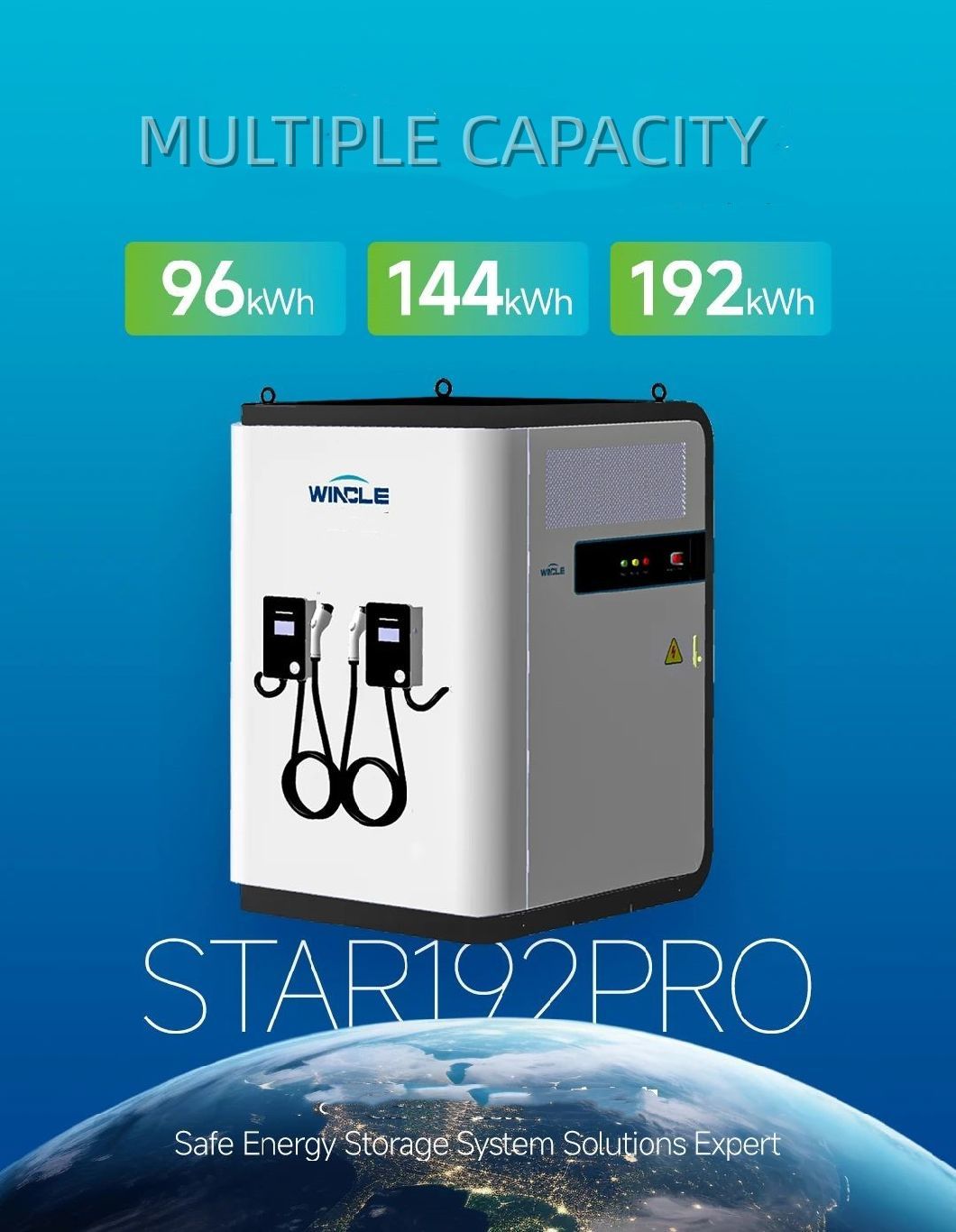 144kwh Liquid Cooling Commerical and Industral Energy Storage System