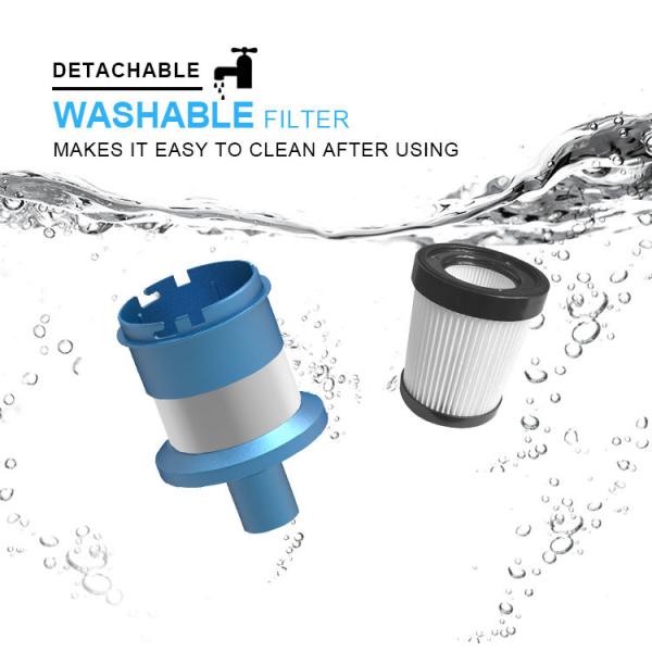 Handheld Cordless Vacuum Cleaner Powerful Suction Cordless For Hard Floor