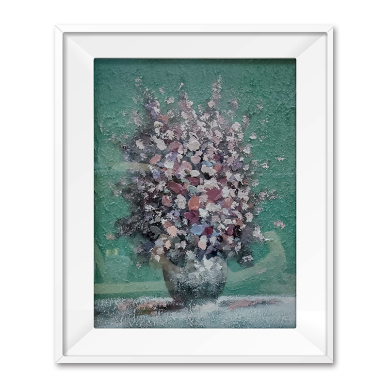 Hand Painted Flowers Canvas Painting Mural Oil Painting for Home Living Room Home Interior Decor