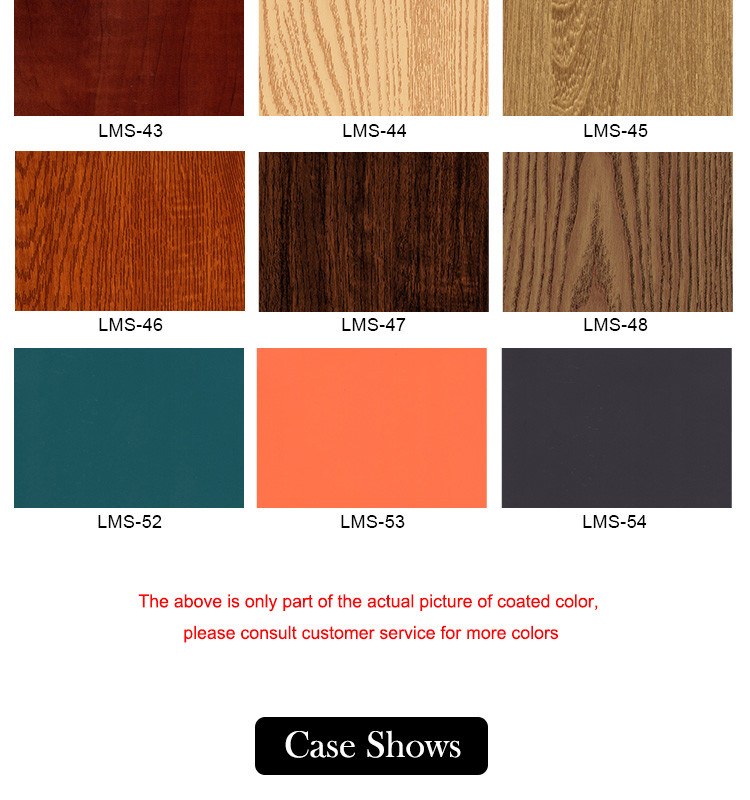 Bamboo Charcoal Thermoplastics WPC Wood Slat Panel 1220*2440*5mm