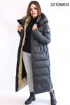 FODARLLOY 2022 Winter women's cotton-padded hooded coat long women's thickened