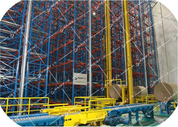 Steel Material Automatic Storage Retrieval System Intelligent Management Labour