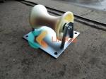 10kN Capacity Straight Line Cable Pulling Rollers
