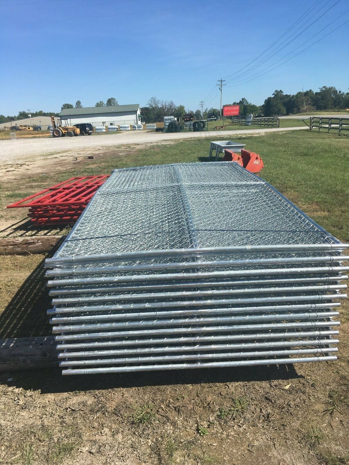 Residential Commercial Temporary Fence Panel 3mm 2m